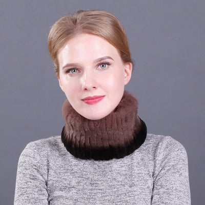 Winter Rex Fur Scarf Female Fur Scarf
