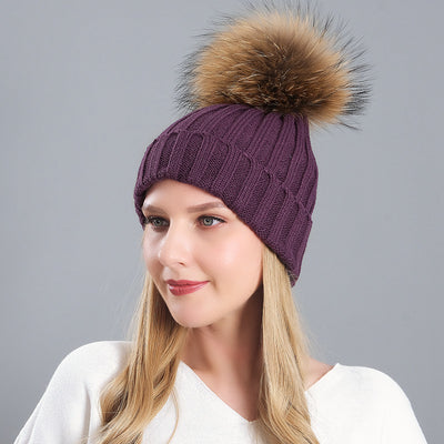 Warm Thick Korean Wool Knitted Hat
