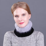 Winter Rex Fur Scarf Female Fur Scarf