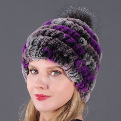 Fur Warm Wool Ball Hat Wool Hat