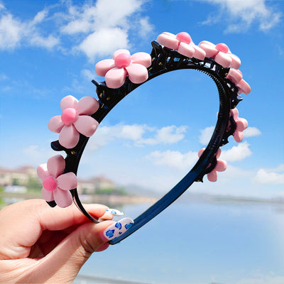 Cute Flower Hair Band for Girls Child Hair Clip