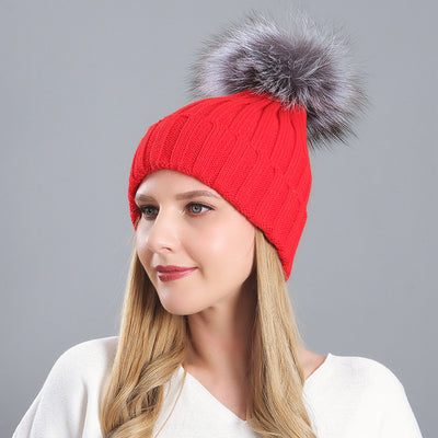 Warm Thick Korean Wool Knitted Hat