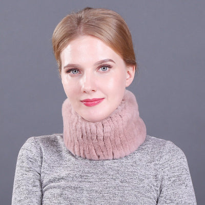 Winter Rex Fur Scarf Female Fur Scarf