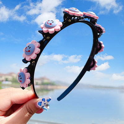 Cute Flower Hair Band for Girls Child Hair Clip