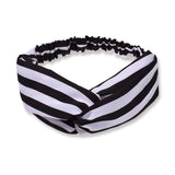 Vintage Cross Turban Bandage Bandanas Hair Bands