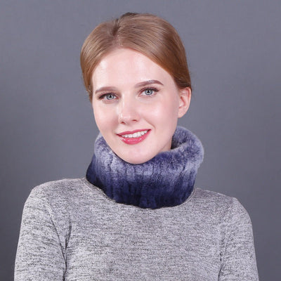Winter Rex Fur Scarf Female Fur Scarf