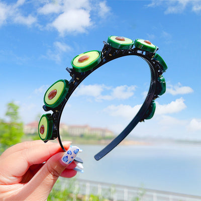 Cute Flower Hair Band for Girls Child Hair Clip