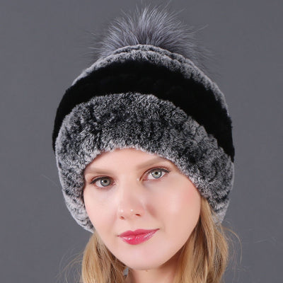 Fur Warm Wool Ball Hat Wool Hat