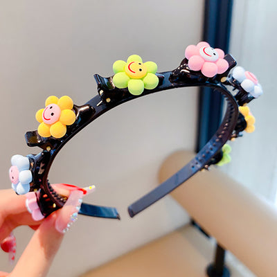 Cute Flower Hair Band for Girls Child Hair Clip