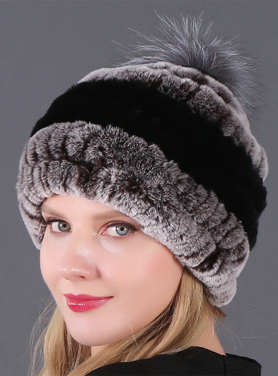 Fur Warm Wool Ball Hat Wool Hat
