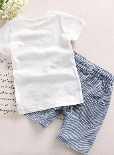 Boys Clothes Cartoon Kids Boy Clothing Set T-shit+Pants