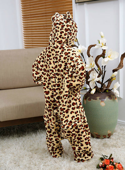 Kids Boys Girls Children's Leopard Onesie
