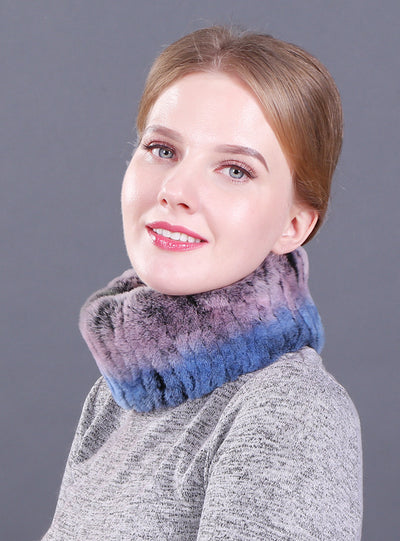 Winter Rex Fur Scarf Female Fur Scarf