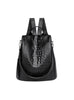 Women Pu Simple Backpack
