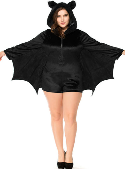 Halloween Cosplay Black Bat Vampire Dress