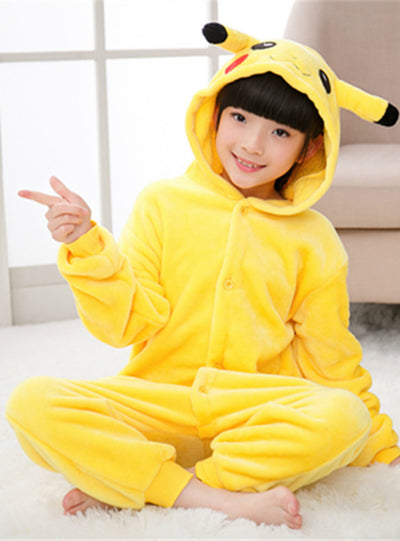 Christmas Pajamas Kids Children's Pikachu Onesie