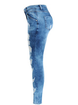 Mid Waist Skinny Pants Jeans For Women Denim Jean