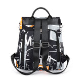 Large-capacity Oxford Cloth Leisure Backpack