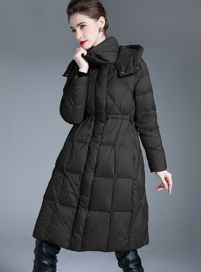 Over-the-knee Bread Loose Coat Down Jacket
