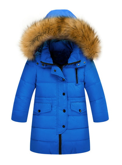 Winter Girls Thickening Warm Down Jackets Boys