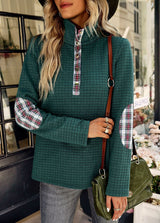 Women's Winter Stitching Top