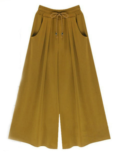 Loose Harem Pants Wide Leg Palazzo Culottes