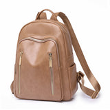 Soft PU Outdoor Travel Bag Small Backpack
