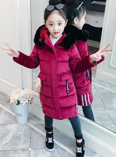 Children's Cotton Thickened Cotton-Padded Jacket