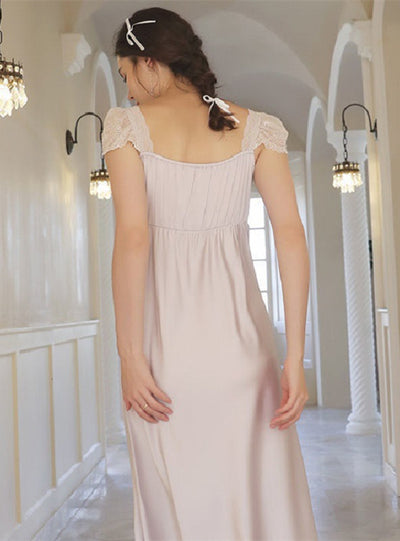 Palace Style Lace Home Nightgown