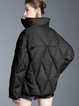 Small Padded Stand-collar Down Jacket Coat