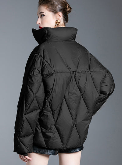 Small Padded Stand-collar Down Jacket Coat