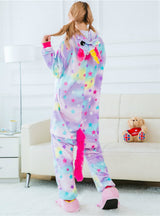 Star Unicorn Costume Pajamas Sleepwear Onesie