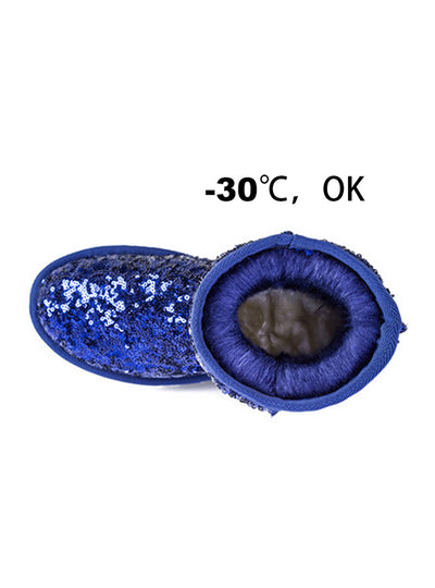 Women Snow Boots Cow Suede Winter boots 