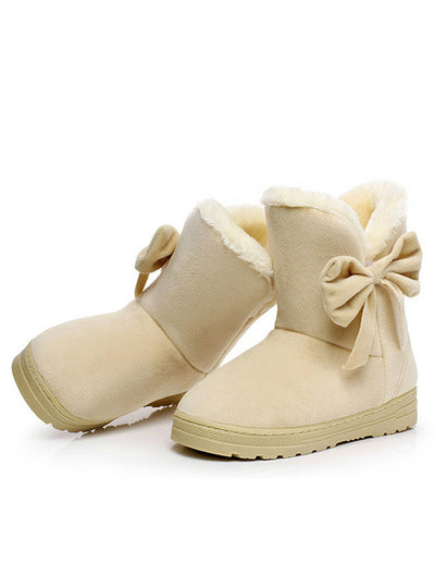 Women Snow Boots Winter Fur Ankle Boot Female