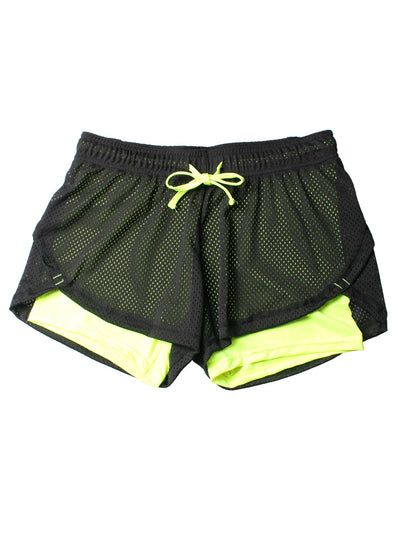 Layer Shorts Women Skinny Fitness Shorts Women