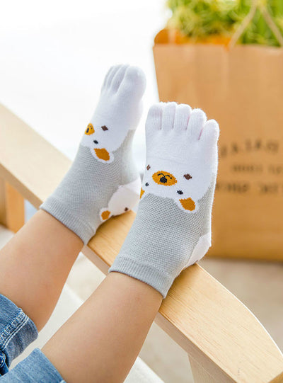 Bear Five Toes Socks Kids Socks Girl Boy