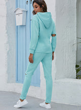 Padded Padded Hooded Sports Suit