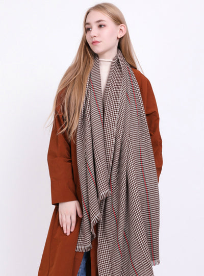 Thousand Bird Scarf Warm Cashmere Scarf