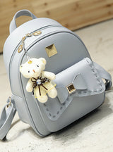 Women Pu Leather BackPack Famous Brand School 