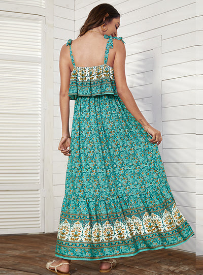 Women Print Long Dress