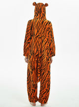 Tiger Animal Onesie Pajama Warm Animal Sleepwear