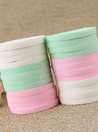 20pcs/pack Makeup Sponge Powder Puff Women 