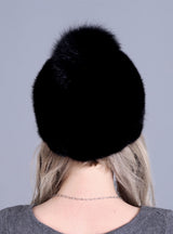 Warm Joker Fur Mink Baseball Cap