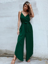 Casual Sling V-neck Jumpsuit