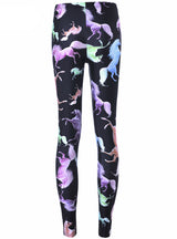 Fashion Colored Cartoon Horse God Pant 