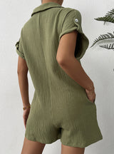 Summer Solid Color Comfortable Jumpsuit