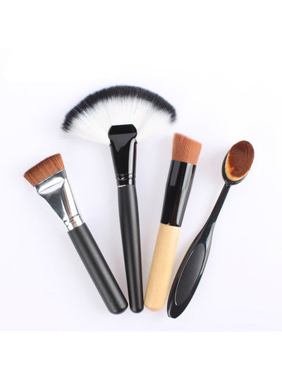 4pcs Best Makeup Brush Set Powder Foundation Travel