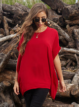 Large Solid Color T-shirt