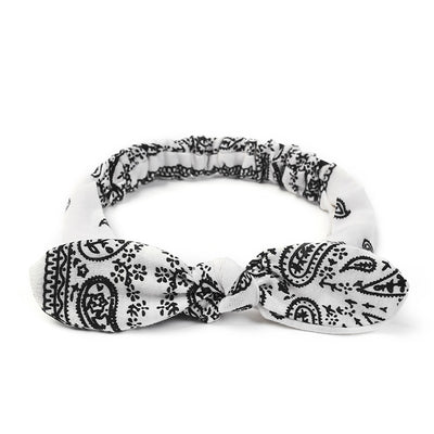 Women Suede Soft Solid Print Headbands
