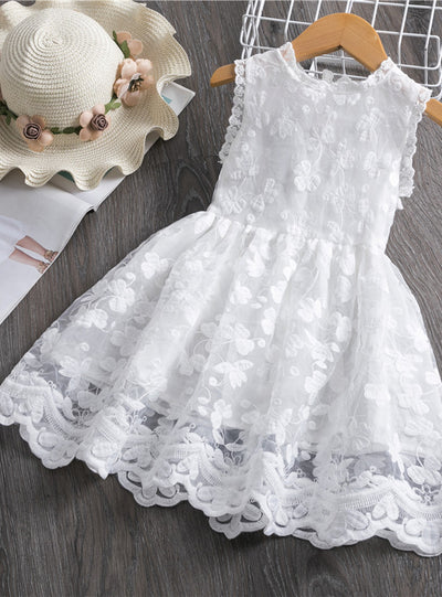 Lace Tulle Ball Design Baby Girl Dress